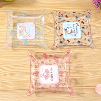 sanrio hello kitty fruit plate girl cute candy plate anime melody square storage plate medium household small plate fruit plate