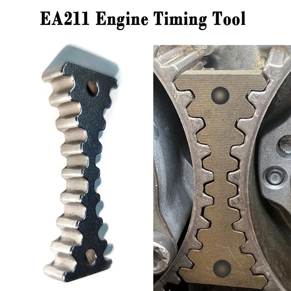 

EA211 Car Timing Tool Alloy Steel Handheld Timing Kit Belt pulley fastening Tools Suitable for VW Audi Skoda 1.4T/1.4/1.5/1.6