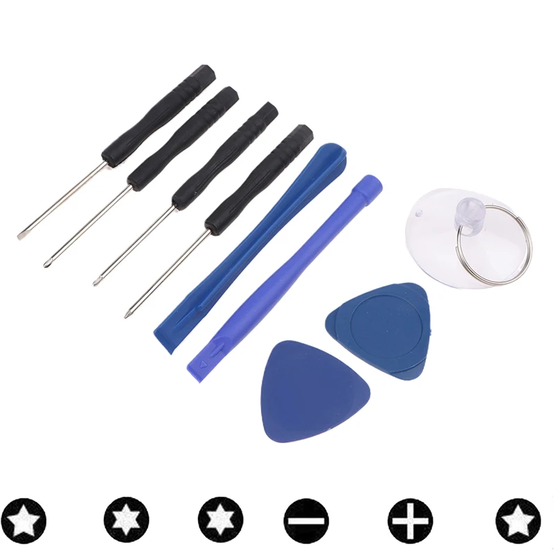 Набор инструментов для ручного ремонта открывающаяся монтировка экрана