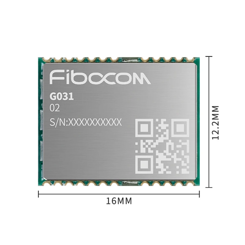 

Fibocom G031-02 высокопроизводительный одночастотный Стандартный прецизионный модуль позиционирования GPS/QZSS L1C/A BDS B1l B1C