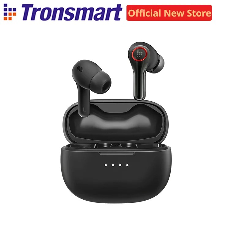 Фото Наушники Tronsmart Sounfii NC 2, беспроводные Bluetooth-наушники с гибридным ANC, аудио Hi-Res, временем воспроизведения 40 часов, НОВЫЙ ВЫБОР 2026 №1