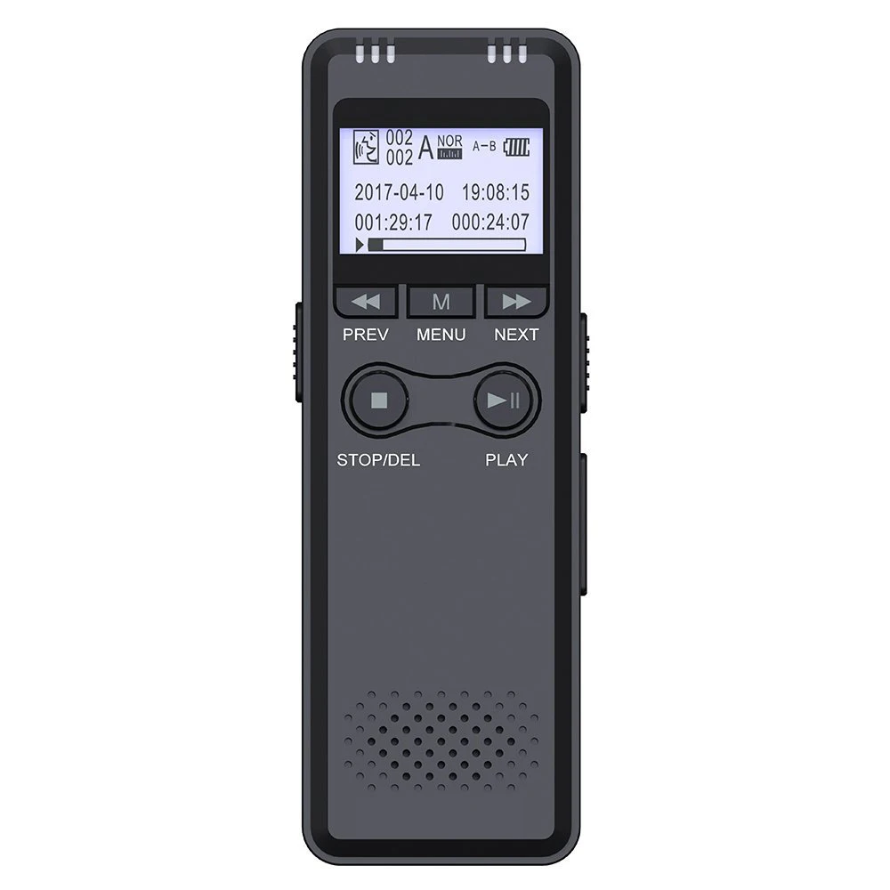 

Mini Digital Voice Recorder Professional HD Audio Sound Recording Portable Voice Activated Pen Dictaphone HiFi WAV MP3 Players