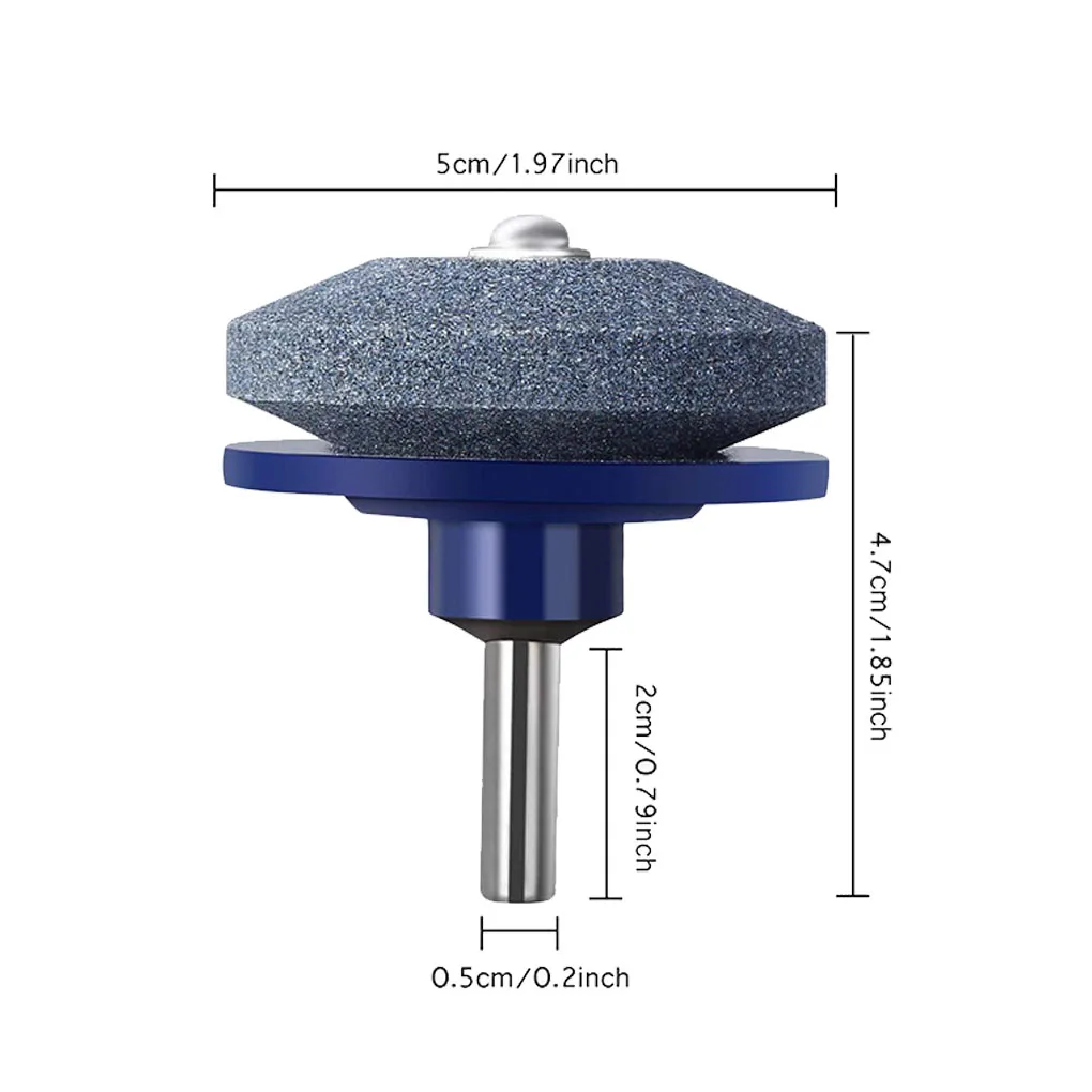 

Lawnmower Sharpener Universal Sharpening Stone Grinding Wheel Stone for Power Hand Drill