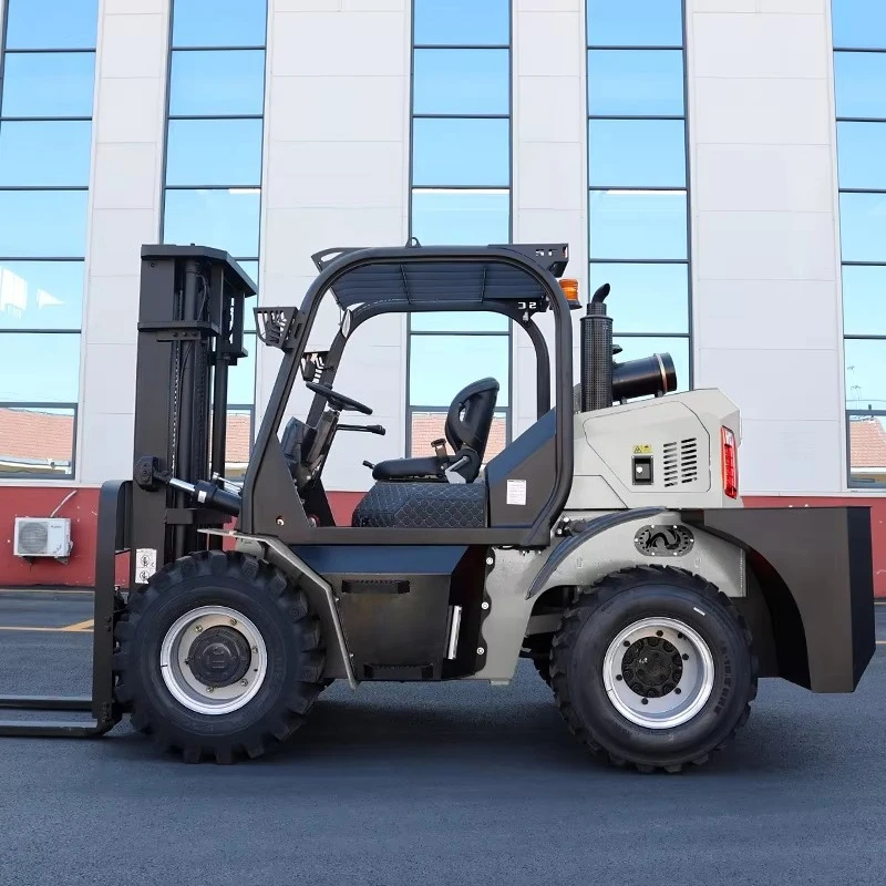 Фото Вилочный погрузчик Powston (б/у) 1.5Т 3Т, телескопический, внедорожный, 4WD, высота подъема 4М, двигатель Yunnei, стандарт Евро-4 №5