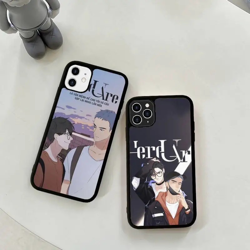 

Here U Are Anime Phone Case Silicone PC+TPU Case for iPhone 11 12 13 Pro Max 8 7 6 Plus X SE XR Hard Fundas