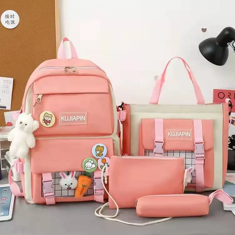 

Qyahlybz children students large capacity girls school backpack kawaii backpacks for teenagers boys children school bags