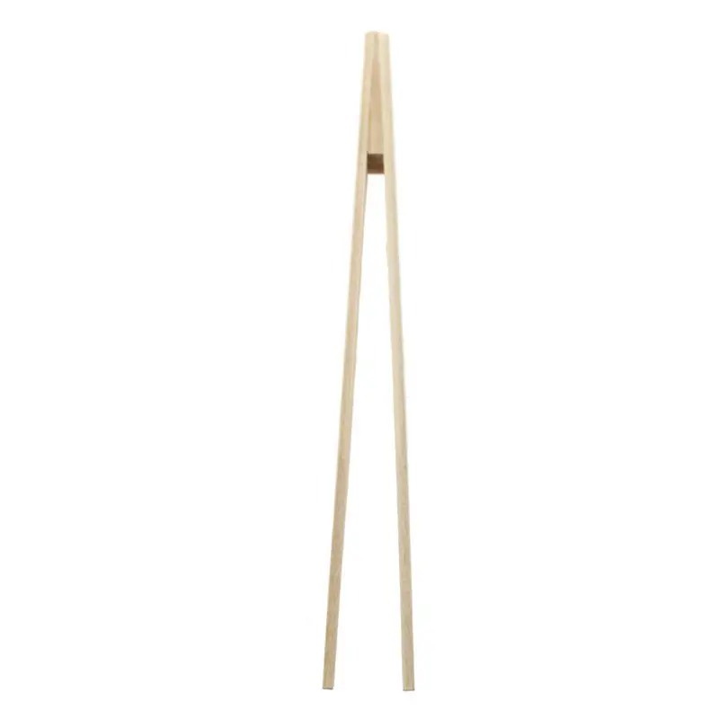 Promotion! Textured Bamboo Kongfu Tea Utensil Tweezers 14.5Cm Wood Color |