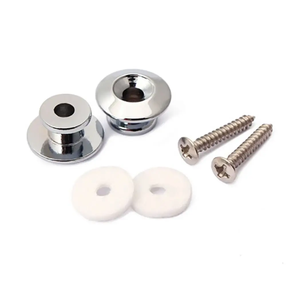 4 шт./компл. металлический ремень для гитары пряжка прокладка с грибовидной