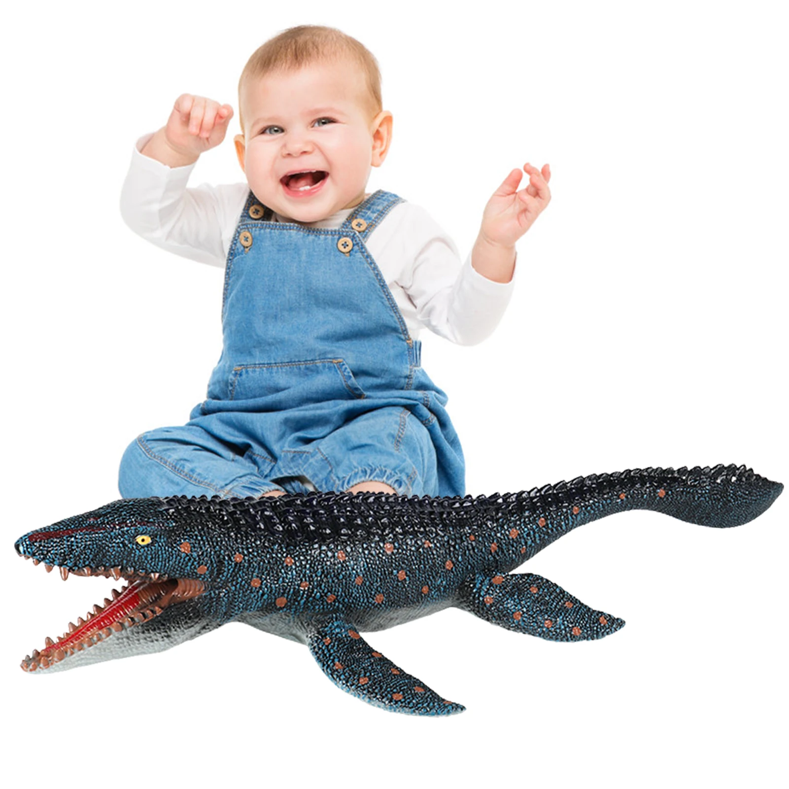 

Large Mosasaurus Dinosaur Toys Mosasaurus With Movable Jaw Dinosaur Figure Model Mosasaurus Toys For Kids And Toddlers Movable