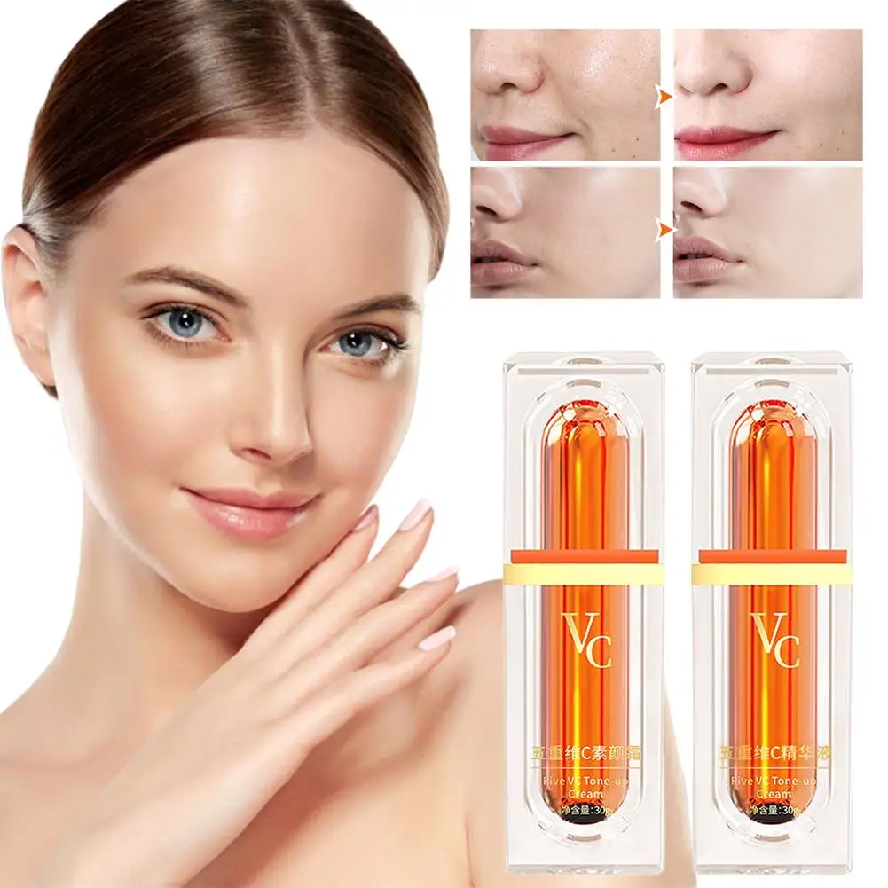 Пять витаминов C тонизирующий крем VC отбеливание и осветление макияж для ленивых