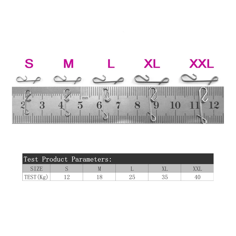 MNFT 50Pcs/Pack Braid Knotless Connectors Fishing Line Wire Connector Fishing Barrel Swivel Accessory Pesca Tackle Tool Lure Kit