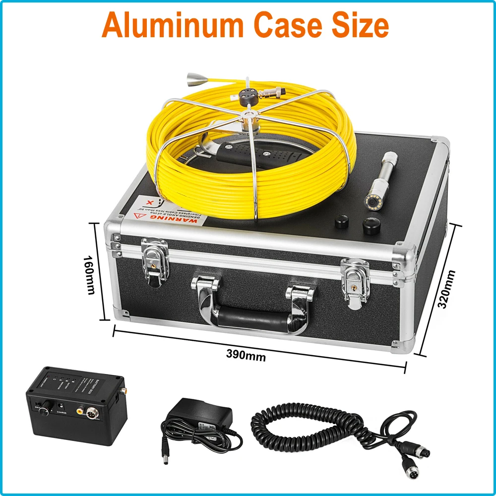Водонепроницаемый промышленный эндоскоп с объективом 1000TVL 23 мм камера для