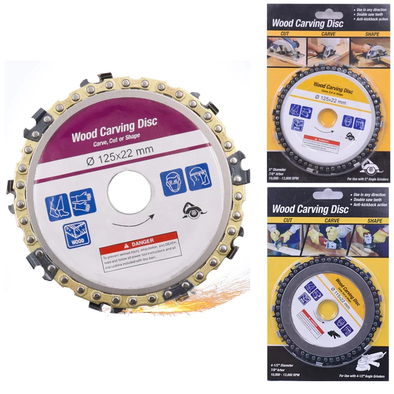 Инструменты для резьбы по дереву 4/5 дюйма цепная пила резьба угловая