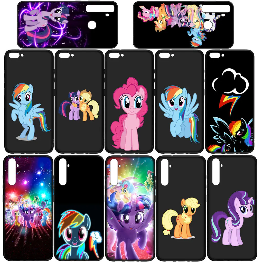 Чехол для телефона с рисунком лошади My Little Ponys Huawei Y7A Y6P Y5P Y6 Y7 Y9 Prime 2018 2019 Y8P Y9A Y8S Y9S P