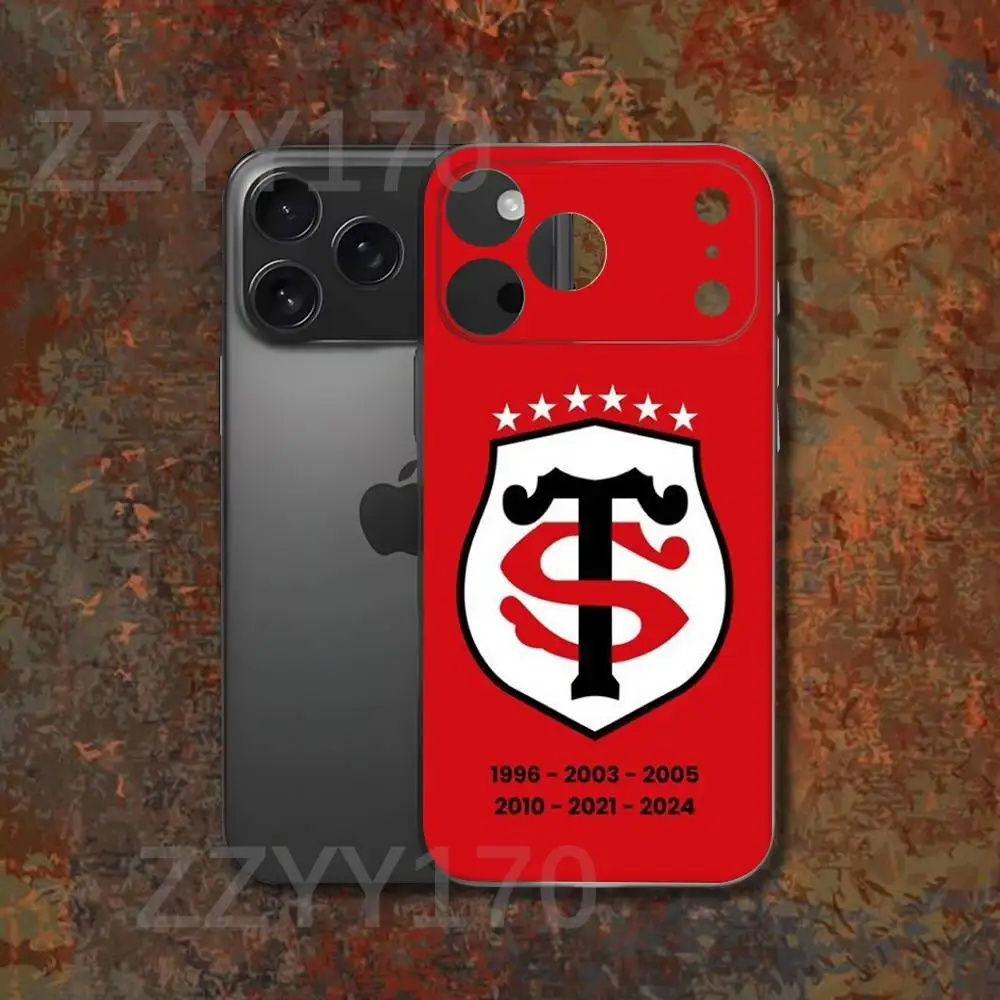 Фото Французский чехол для телефона Stade-Toulousain Rugby для iPhone 17,16,15,14,13,12, X, XS, Pro, Max, Plus, E, Air, Mini с Magsafe Magnetic Frosted №4