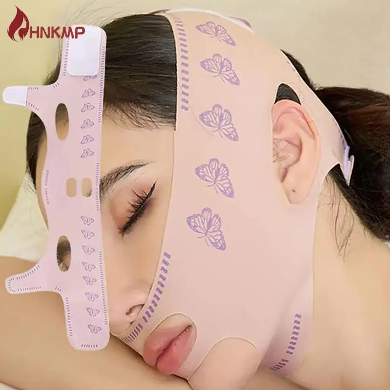 

Hot Sale Face V Shaper Facial Slimming Bandage Relaxation Lift Up Belt Shape Lift Reduce Double Chin Face Thining Band Massage