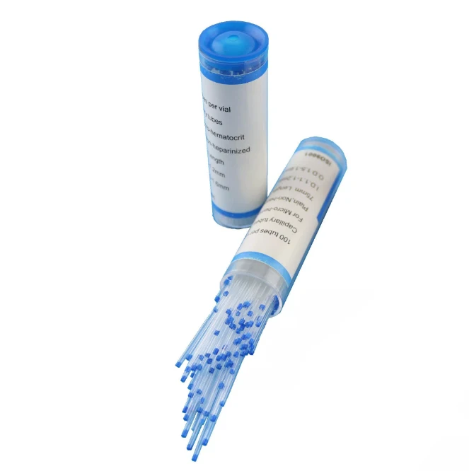 

Капиллярные трубки стеклянные NINTH LIFE голубые 100 шт.