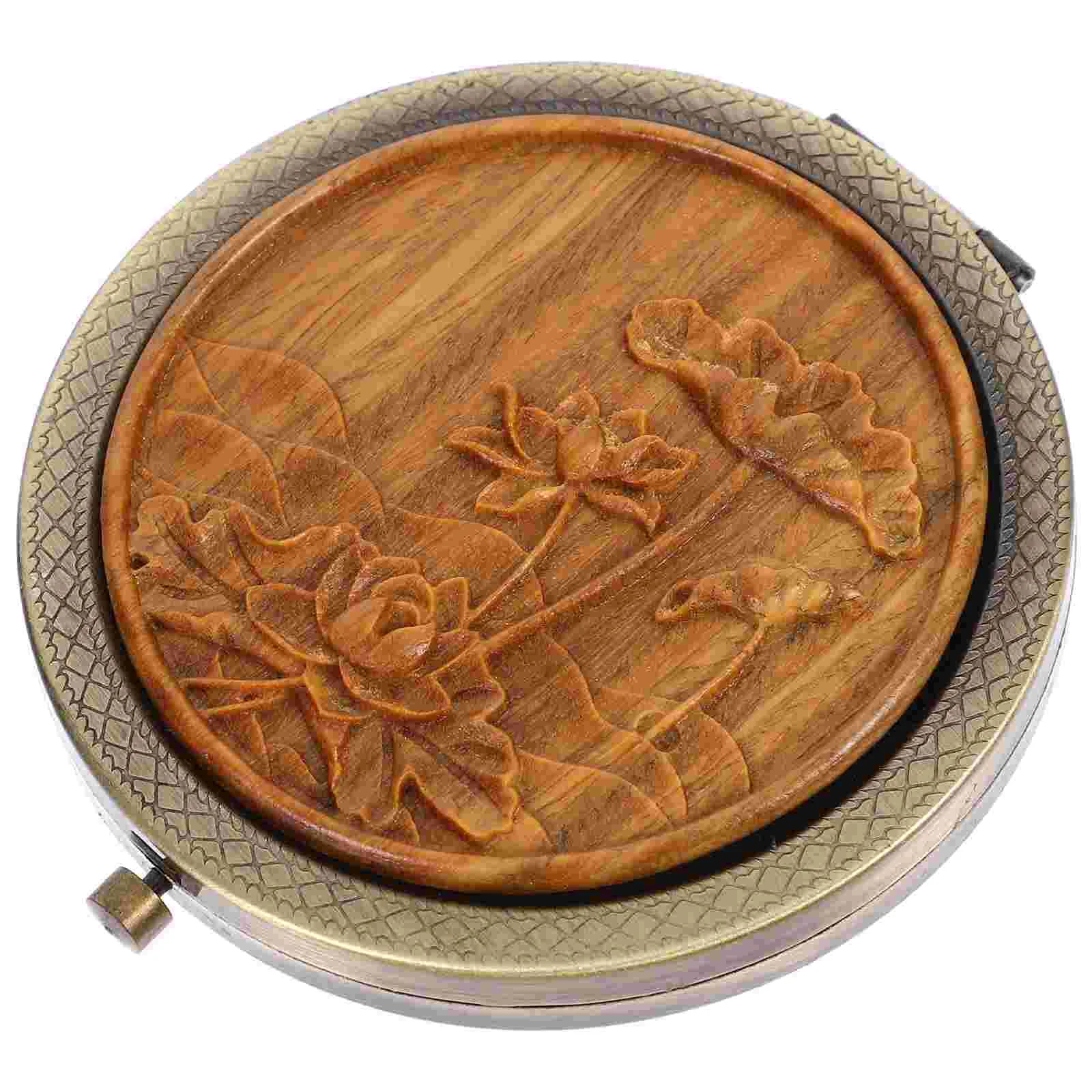 Косметическое зеркало ручная раскладушка мозаика китайский древний стиль