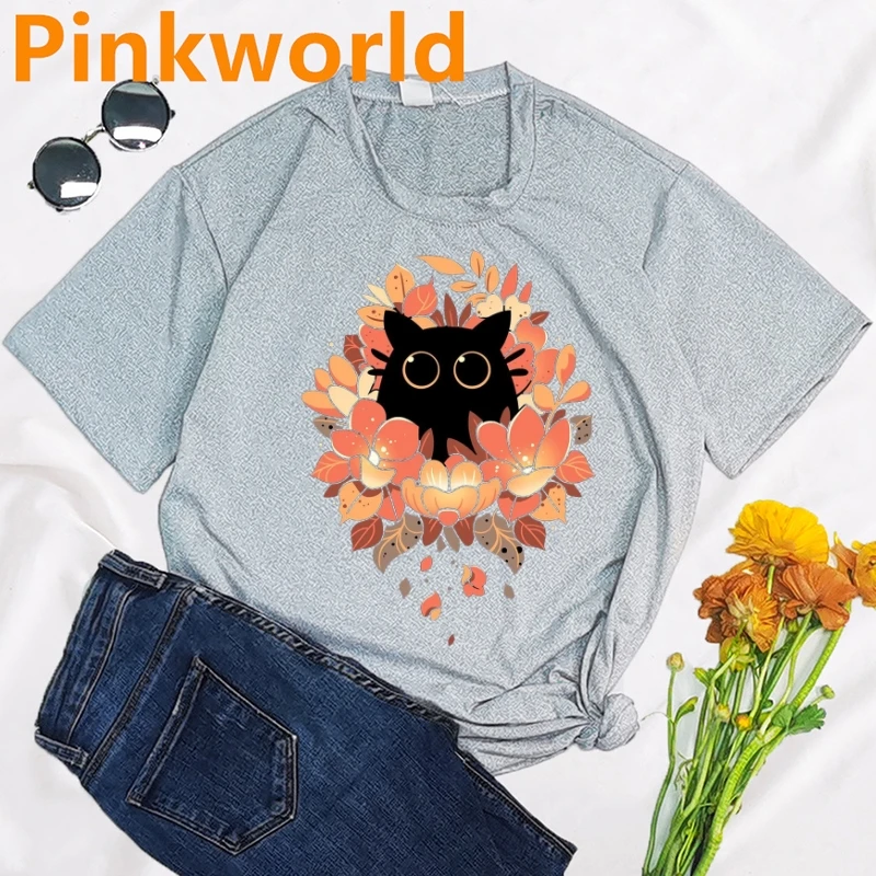 Повседневная женская футболка с красочным футбольным дизайном топ из сукна