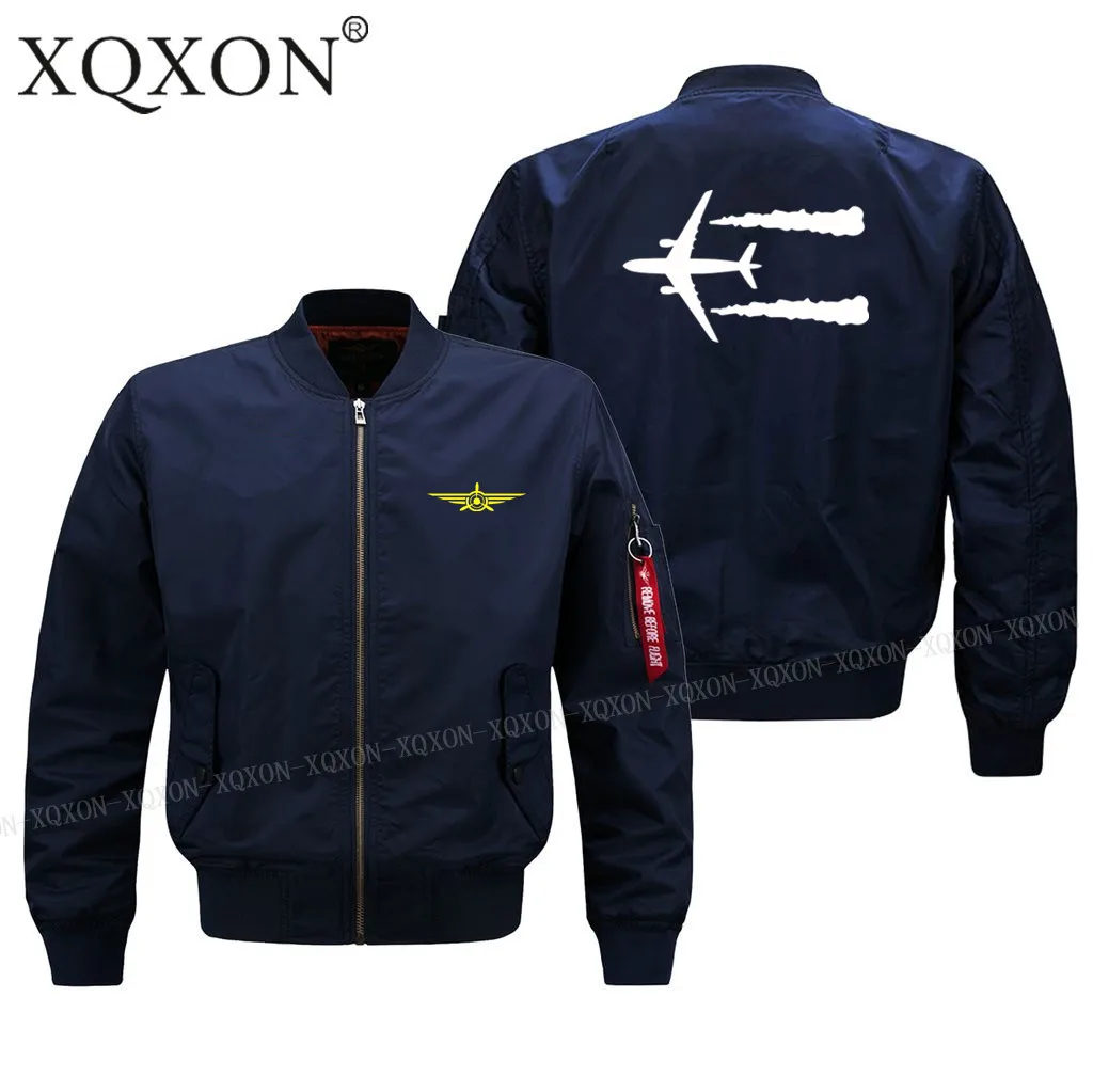 

New-funny Plane Design 2022New Men Pilot Jacket New Style Jet Aircraft Man Coats Jackets(Customizable) J609