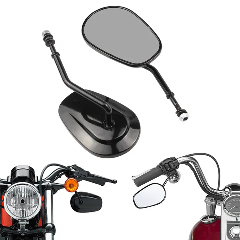 Motorcycle Rearview Side Mirror For Harley Davidson Dyna Sportster 883 1200 Softail Touring Electra Glide Ultra Street |