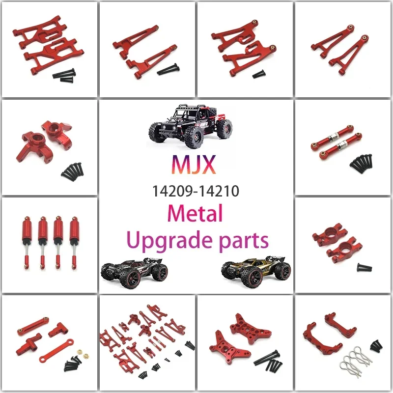 MJX-piezas De Metal Para Coche A Control Remoto 14210 14209 RC Barra Sog Bryzo Oscilante Hacia Arriba Y Abajo
