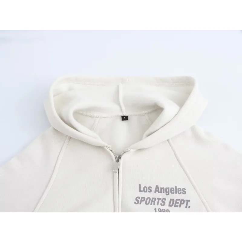 TRAF ZR Женский комплект из двух предметов Осенние наряды Толстовки с буквенным