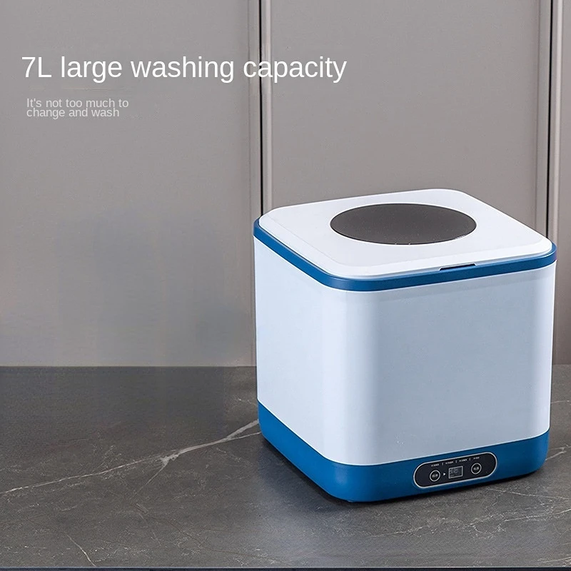 Underwear Mini Wave Wheel Washing Machine Full Automatic Small Household Hosiery Washing Machine University Dormitory