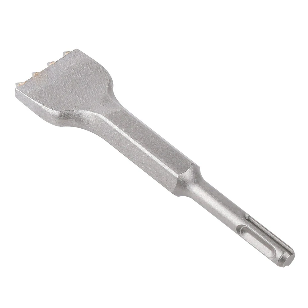 

SDS Plus Comb Rake Chisel Hammer Drill Bit 40mm X 155mm Concrete Masonry Tool Hammer Chisel Angled Heavy Duty Bent Tile Chisel