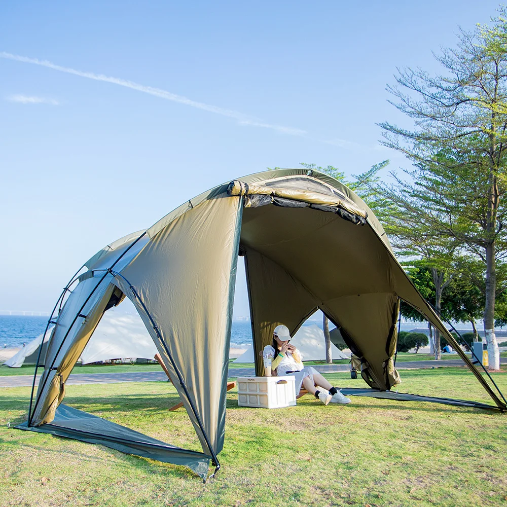 Палатки для кемпинга на 3-12 человек семейные дорожные палатки с сеткой уличные