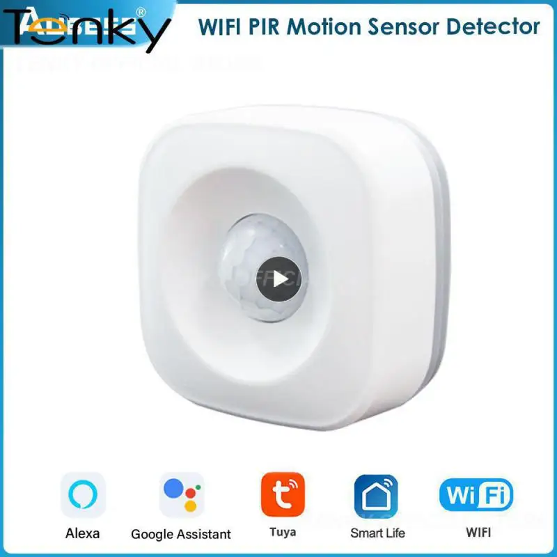 

1/3/5PCS Tuya Wifi Smart Pir Motion Sensor Wireless Human Body Sensor Smart Home Control For Alexa Google Home Assistant Support