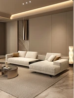 fabric sofa small apartment modern simple luxury down sofa