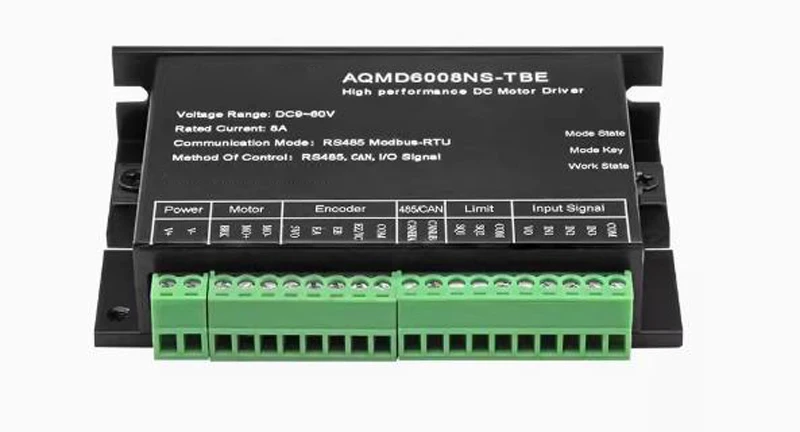 Драйвер сервоконтроллера мотора 50 Вт 335 12 В 24 36 48 8 А может быть подключен к