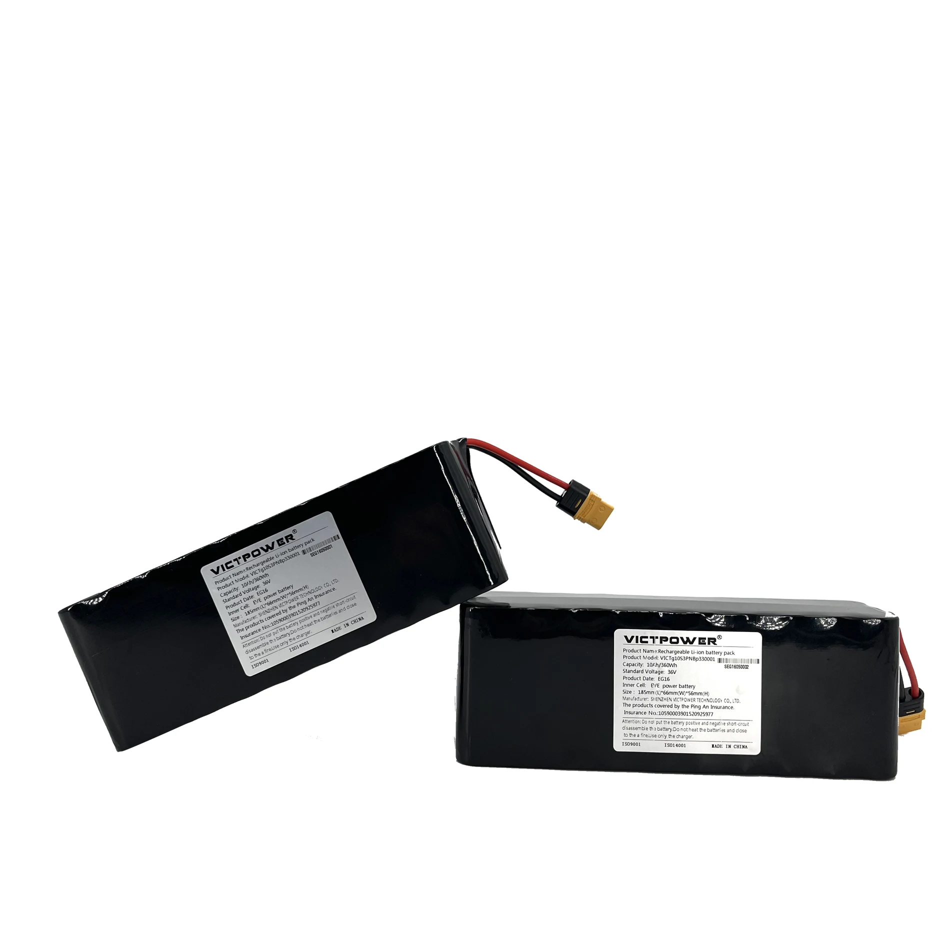

ShenZhen Manufacture 36V 10Ah Electric Bicycle Battery 10S3P Lithium Battery Pack