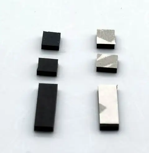 Rubber Pressure Pads For Optical Fiber Fusion Splicer  T81C T82C T-600C T601C T400S T401C Fiber Holder Parts 2 Sets