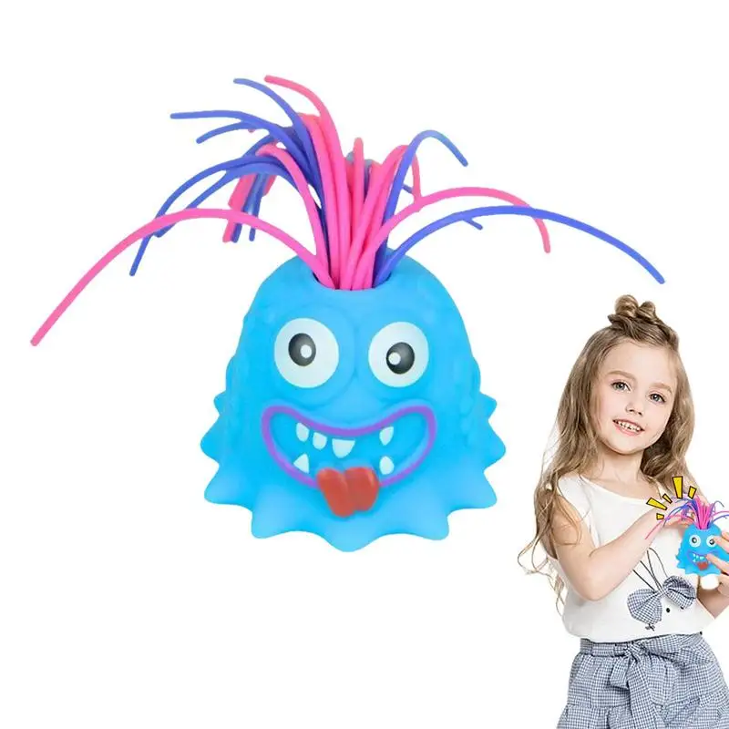 

Обучающая кукла с кричащими волосами, веселая игрушка на вентиляционную решетку, новый уникальный хитрый детский подарок, маленькое животное