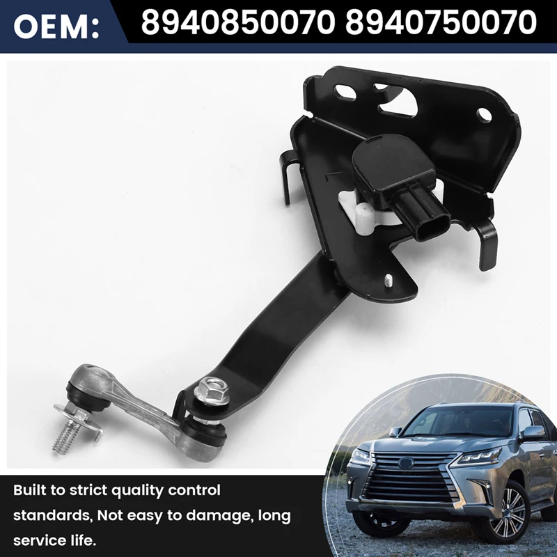 8940850070 Rear Left 8940750070 Right Height Level Sensor 5S9487 LSH133 HST072 For Toyota Lexus LS460 LS600