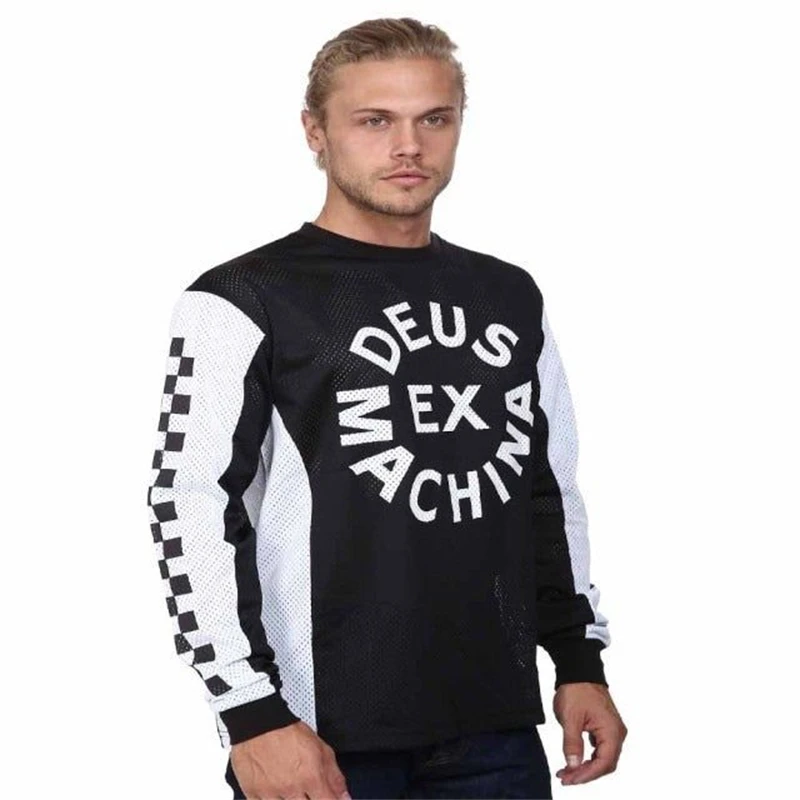 Футболка DEUS EX MACHINA для горного велосипеда тенниска с длинным рукавом майка Raudax