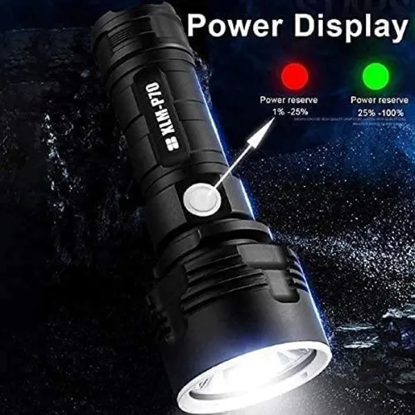 

Фонарик P70 высокой яркости, высокопроизводительный светодиодный светильник, мощный походный водонепроницаемый светильник для кемпинга