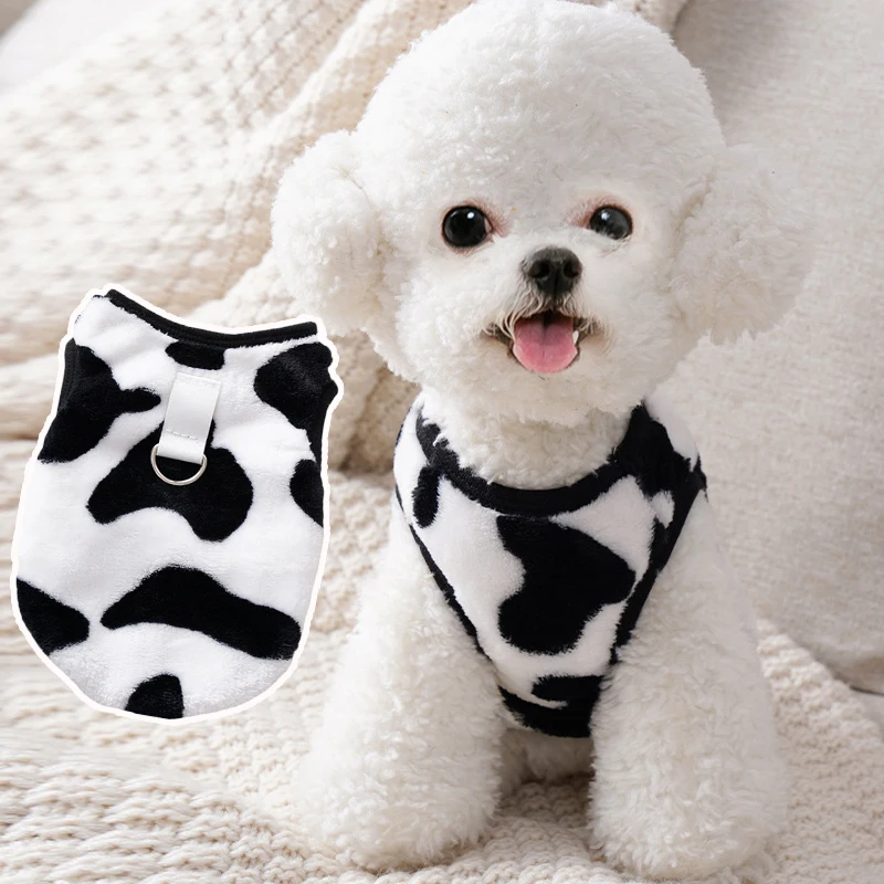 

Soft Fleece Pet Dog Clothes For Small Medium Dogs Vest Winter Dog Coat Jacket Pug French Bulldog Clothing For Dogs Pajamas
