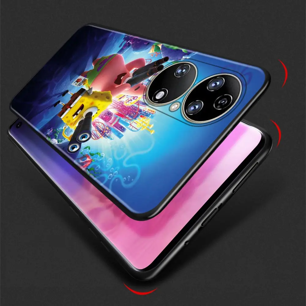 Чехол Губка Боб Патрик звезда для Huawei p30 p40 p50 p20 Pro Lite телефонный чехол Y9 Y9a Y7 Honor 50 pro