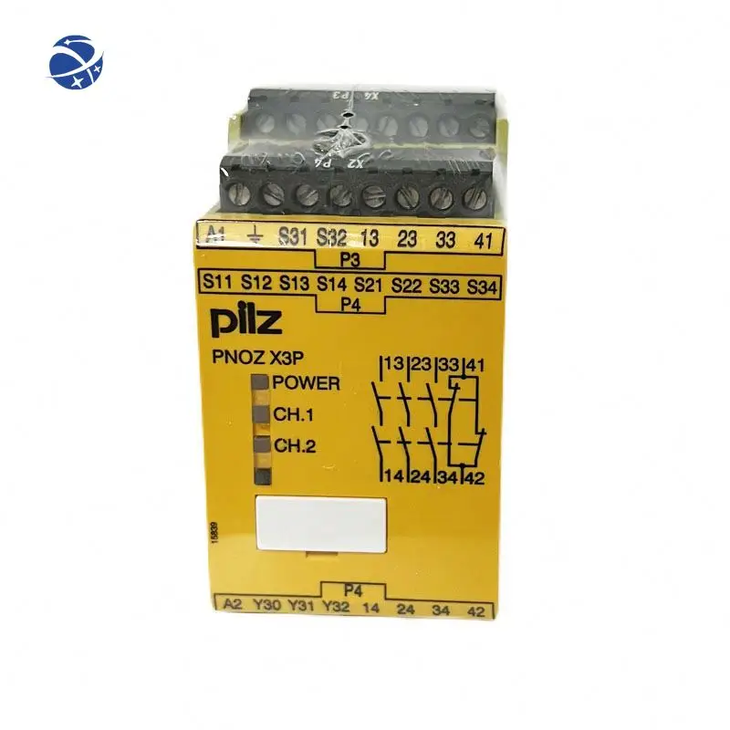 Реле безопасности 751107 PNOZ s7 C 24VDC 4 n/o 1 n/c