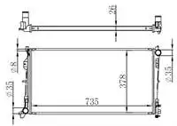 

Код магазина: BGM190026 Водяной радиатор двигателя для CHRYSLER VOYAGER IV 0408