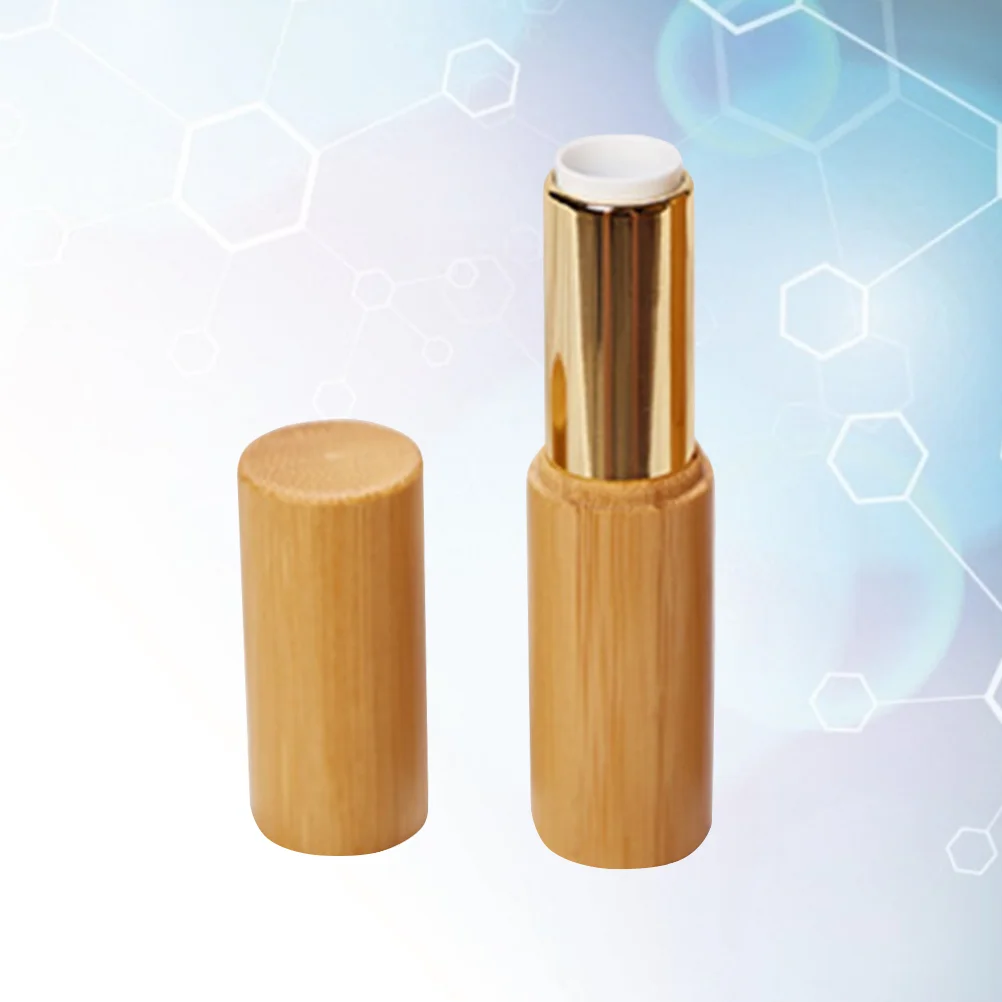 

Diameter 12.1mm Empty Lipstick Balm Tube DIY Lipstick Container (Golden)