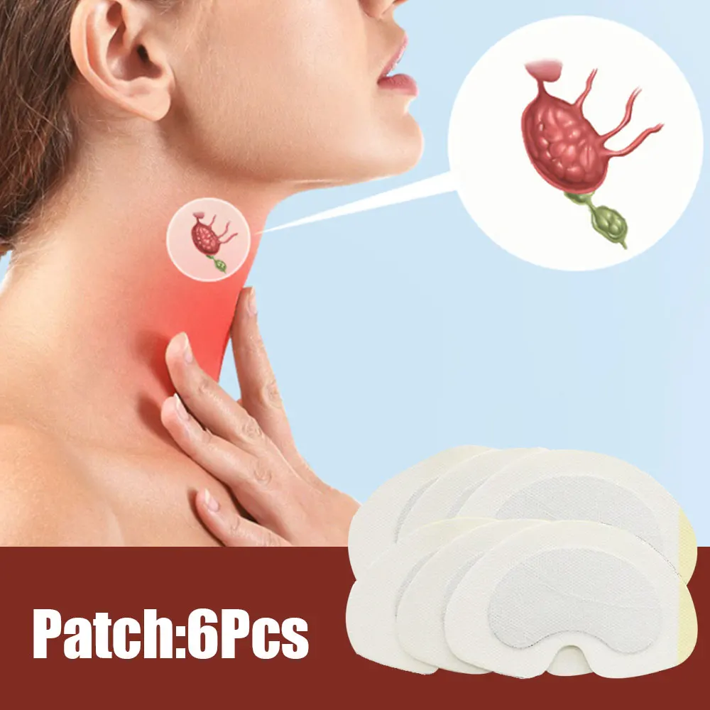 6 шт. органический лимфатический дренажный детокс-пластырь пластырь против
