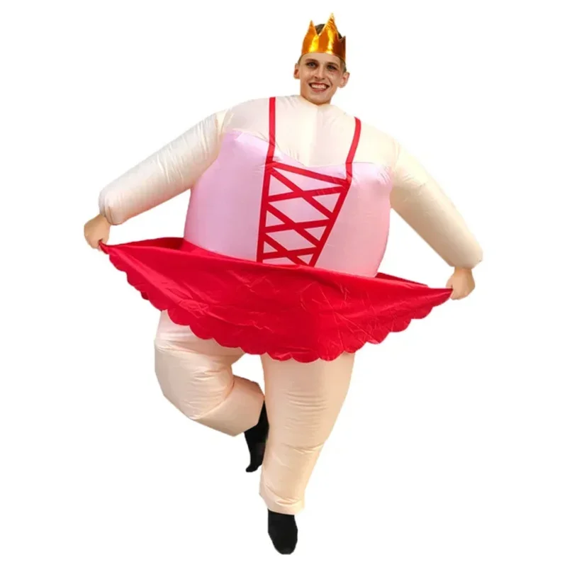 Карнавальный балетный костюм для взрослых надувной борца сумо наряд праздничное