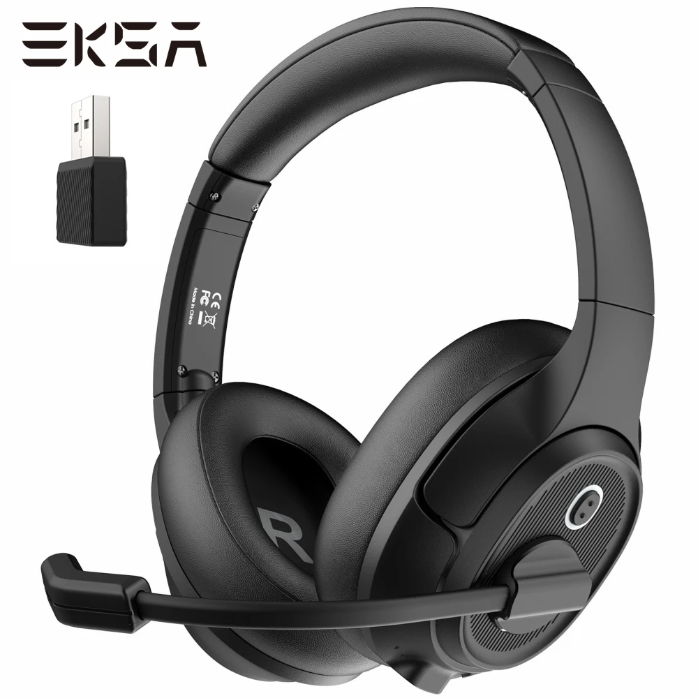 Беспроводные наушники EKSA H6 Bluetooth 5 0 гарнитура с USB-ключом ENC вызов шумоподавление