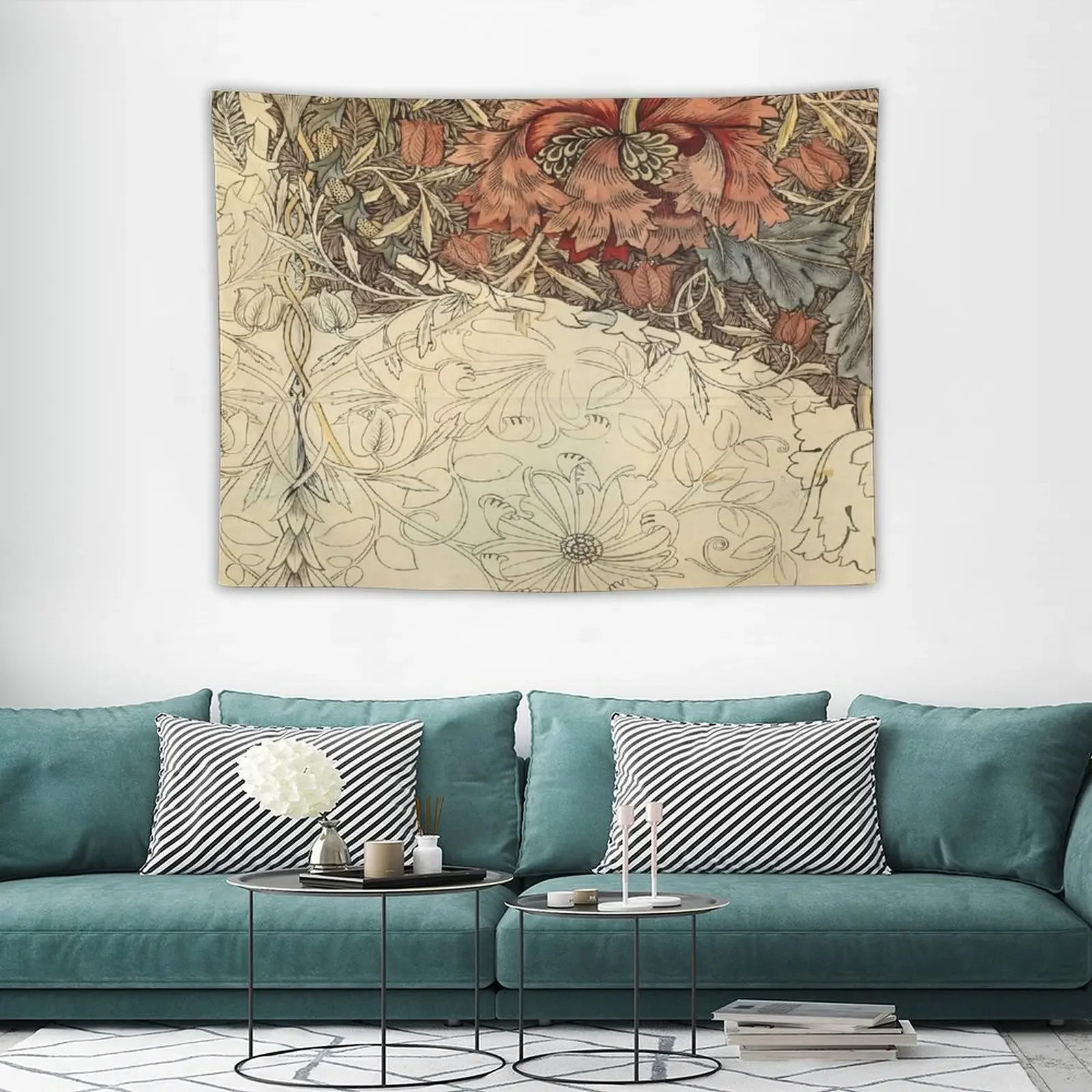 Вильям Моррис гобелен украшение для дома декоративные картины