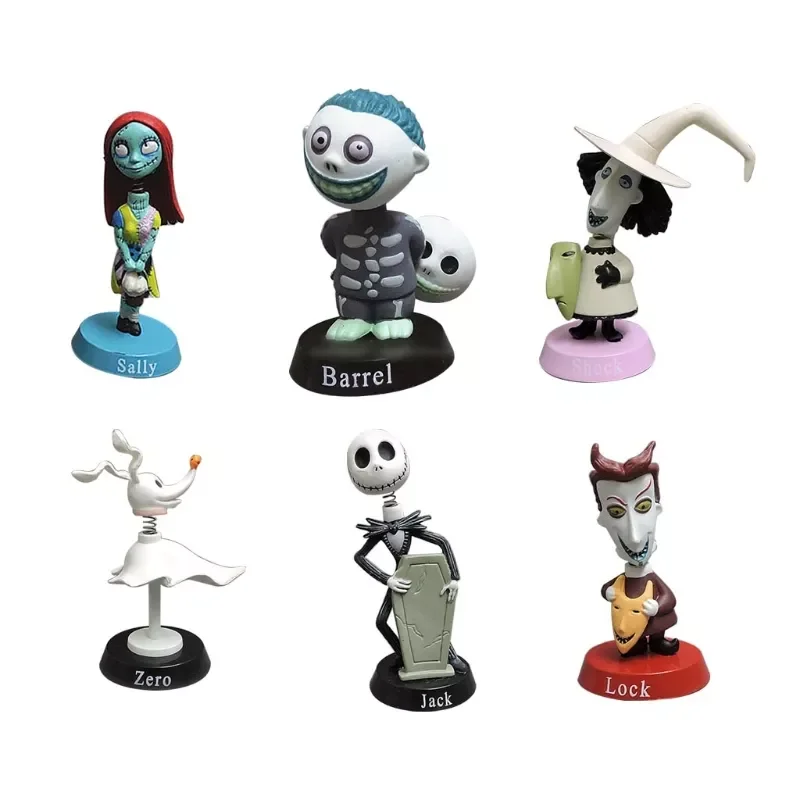 

1 Pc Interior Car Dashboard Bobbleheads Creative Animated Figures Ornament for Girls Boys Home Decor Gifts