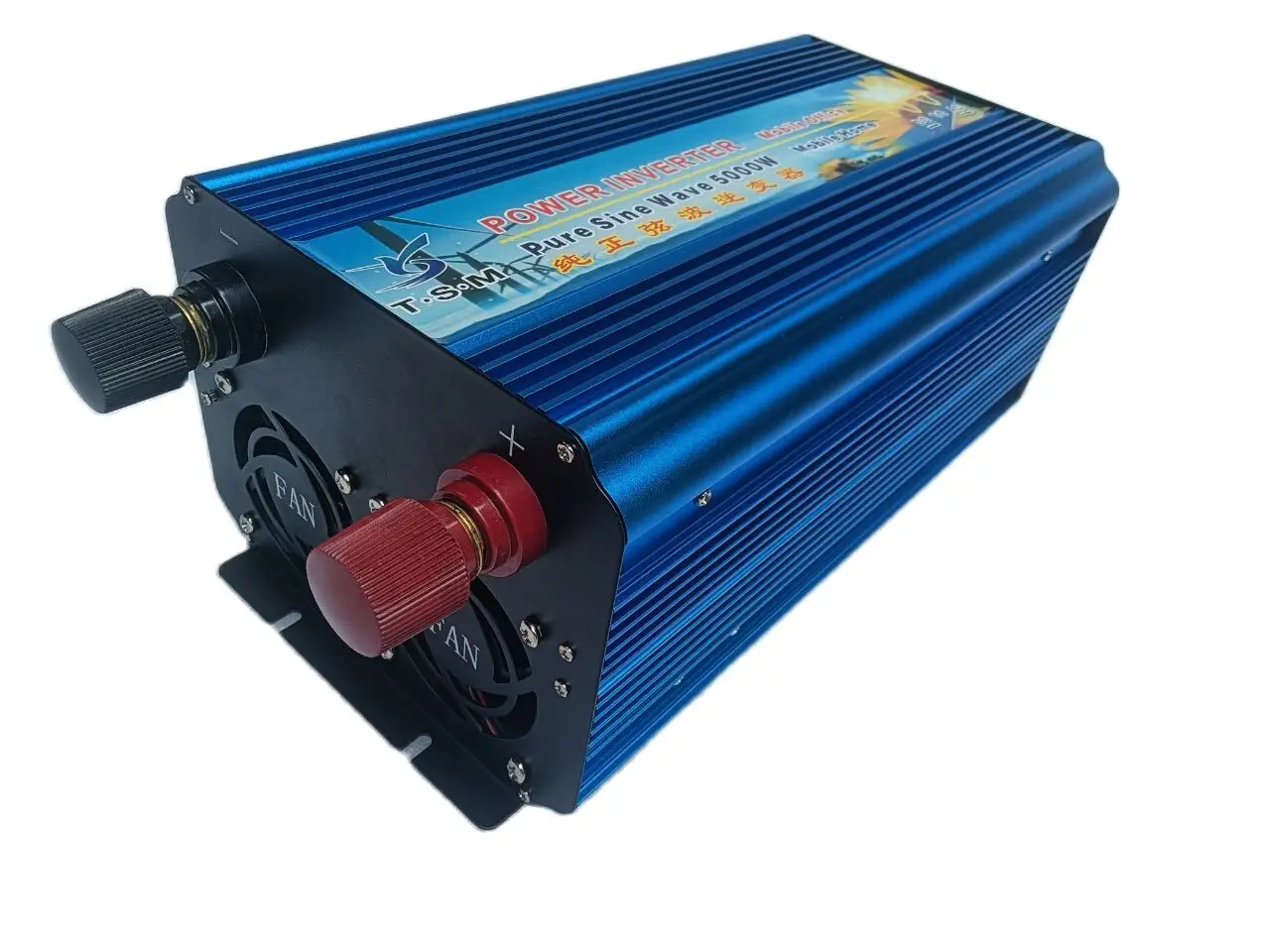 

Peak Power 10000W DC 12V/24V/36V/48V to AC 110V/120V/220V/230V/240V 5000W Pure Sine Wave Inverter